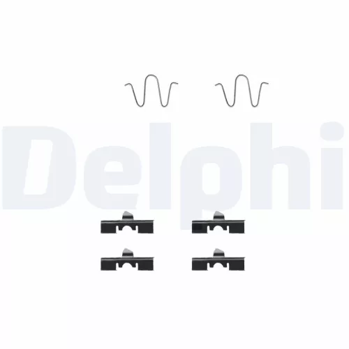Accessoirekit, schijfremblokken DELPHI LX0231)
