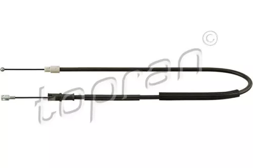 Cable Pull, parking brake TOPRAN 408 405)