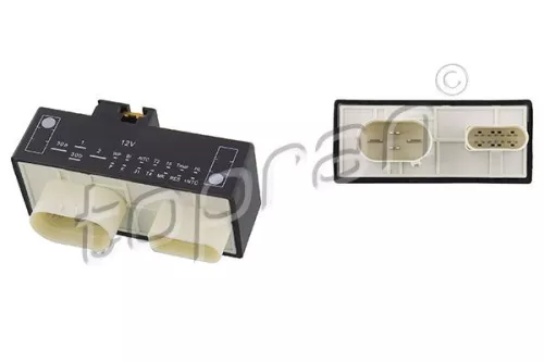 Regelunit, elektrische ventilator (motorkoeling) TOPRAN 110 825)