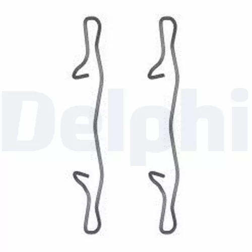 Accessoirekit, schijfremblokken DELPHI LX0571)