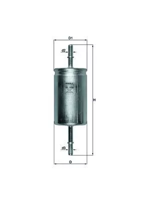 Fuel Filter KNECHT KL 559)