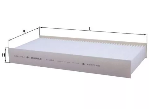 Filter, cabin air KNECHT LA 410)