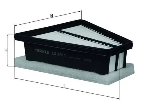 Luchtfilter MAHLE LX 2911)