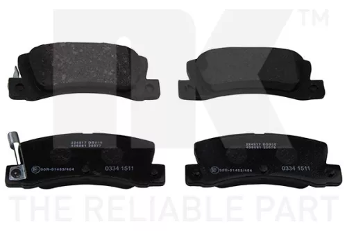 Brake Pad Set, disc brake NK 224517)