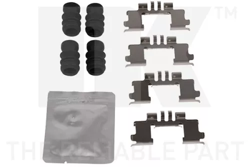 Accessoirekit, schijfremblokken NK 79221812)