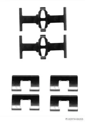 Accessoirekit, schijfremblokken Herth+Buss Jakoparts J3664010)