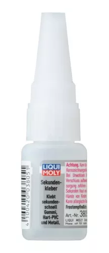 Liqui Moly EXTREME HARD Superlijm – Voor het verlijmen van kunststoffen, metalen, hout, leer en rubber – LIQUI MOLY  3805)