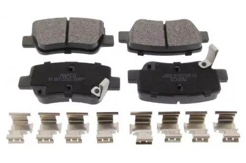 Brake Pad Set, disc brake MAPCO 6908)