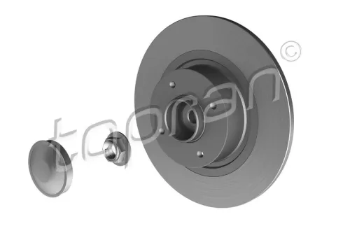 Brake Disc TOPRAN 700 643)