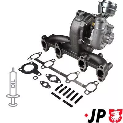 Oplader, opladen (supercharged/turbocharged) JP GROUP 1117401100)