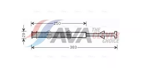 Dryer, air conditioning AVA QUALITY COOLING VND237)