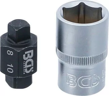 Socket Wrench Insert, oil drain plug BGS 8991)