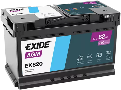 Starter Battery EXIDE EK820)
