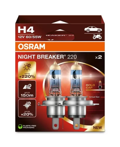 Lamp, koplamp ams-OSRAM 64193NB220-2HB)