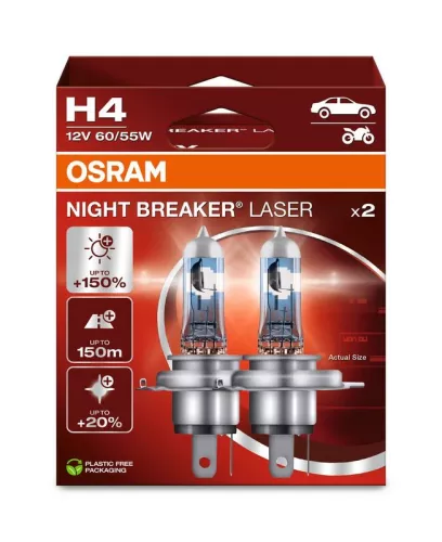 Lamp, koplamp ams-OSRAM 64193NL-2HB)