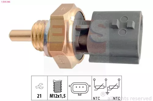 Sensor, coolant temperature EPS 1.830.365)