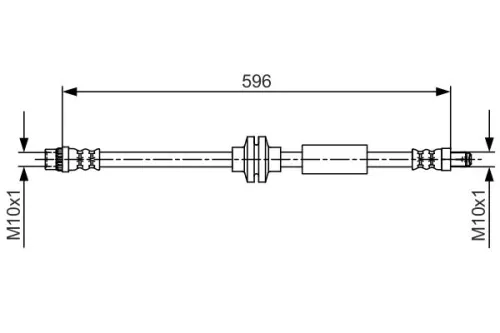 Remslang BOSCH 1 987 481 708)