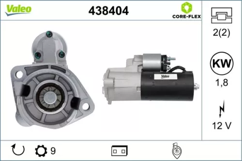 Starter VALEO 438404)