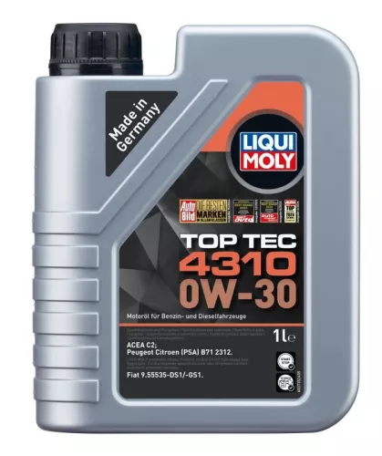 Motorolie Liqui Moly 0W30 Top Tec 4310 LIQUI MOLY 2361)