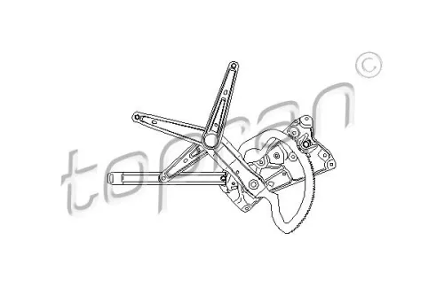 Raammechanisme TOPRAN 501 822)