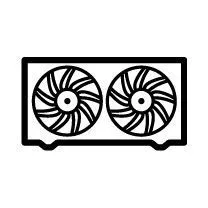 Ventilator, motorkoeling NRF 47945)