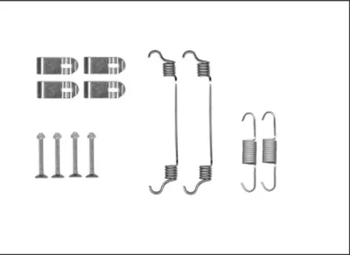 Accessoirekit, parkeerremblokken TEXTAR 97042900)