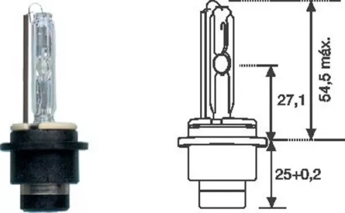 Lamp MAGNETI MARELLI 002541100000)