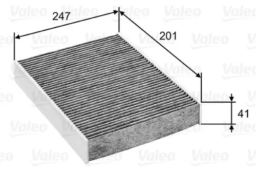 Filter, cabinelucht VALEO 715753)