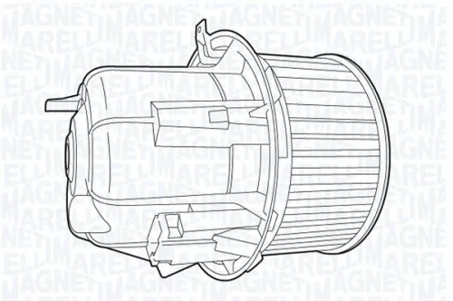 Binnenventilator MAGNETI MARELLI 069412704010)