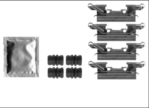 Accessoirekit, schijfremblokken TEXTAR 82539800)