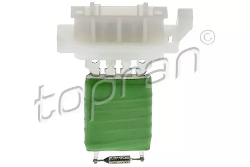Weerstand, interne ventilator TOPRAN 502 579)