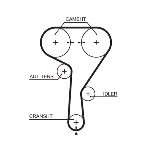 Timing Belt GATES 5603XS)