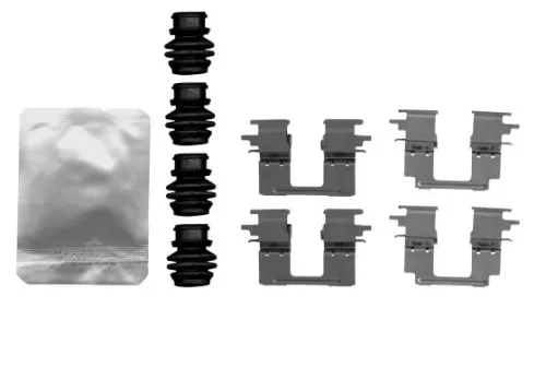 Accessoirekit, schijfremblokken TEXTAR 82541000)