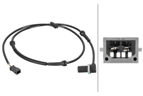 Sensor, wielsnelheid HELLA 6PU 012 806-831)