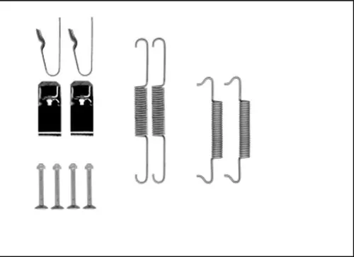 Accessoirekit, parkeerremblokken TEXTAR 97043200)