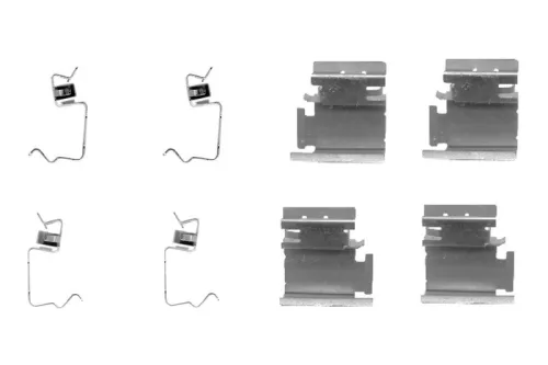 Accessoirekit, schijfremblokken BOSCH 1 987 474 311)