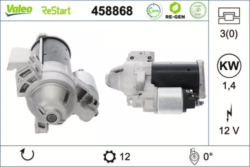 Starter VALEO 458868)