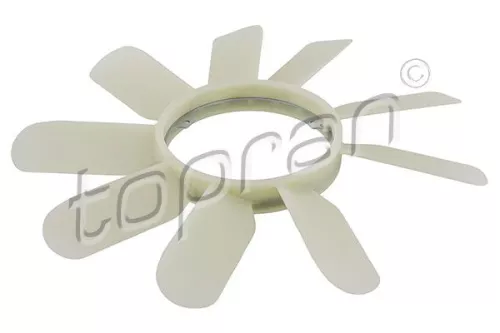 Ventilatorwiel, motorkoeling TOPRAN 400 998)