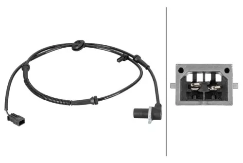 Sensor, wielsnelheid HELLA 6PU 012 806-891)