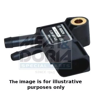 Sensor, uitlaatdruk MEAT & DORIA 82318E)