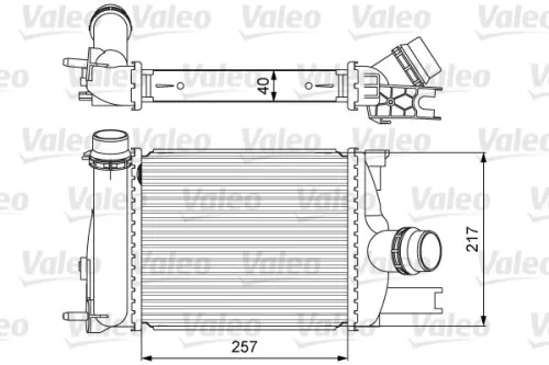 Laadluchtkoeler VALEO 818622)