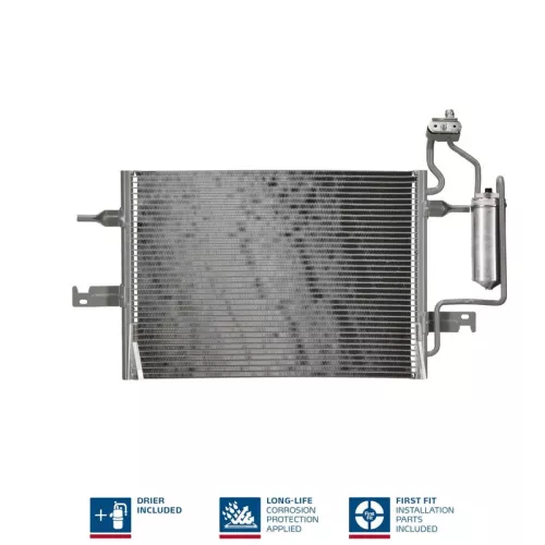 Condenser, air conditioning NISSENS 94624)