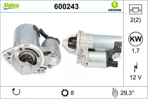 Starter VALEO 600243)
