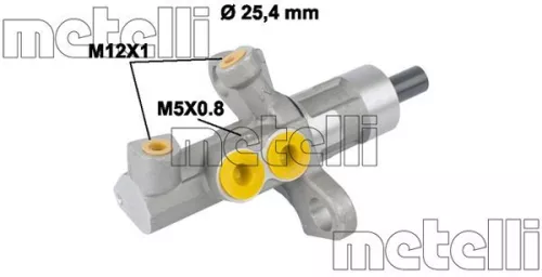 Remhoofdremcilinder METELLI 05-0811)