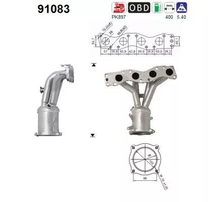 Katalysator AS 91083)