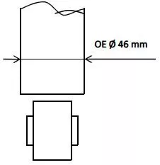 Shock Absorber KYB 3410135)