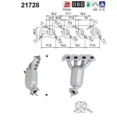 Katalysator AS 21728)
