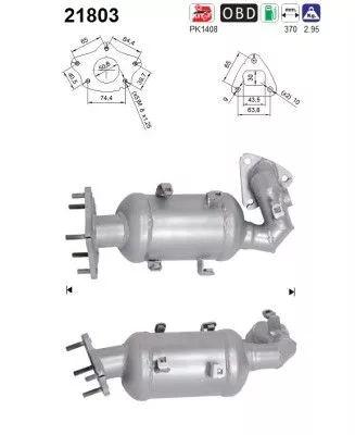Katalysator AS 21803)