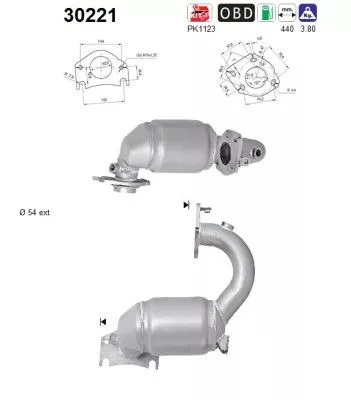 Katalysator AS 30221)