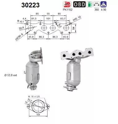 Katalysator AS 30223)